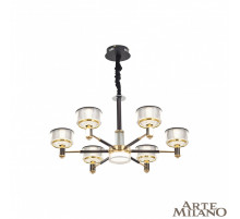 Подвесная люстра Arte Milano Neapolis 276210/6 BK/GD