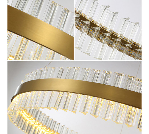 Подвесная люстра Delight Collection Saturno D8532P/R600 gold Подвесная люстра Delight Collection Saturno D8532P/R600 gold