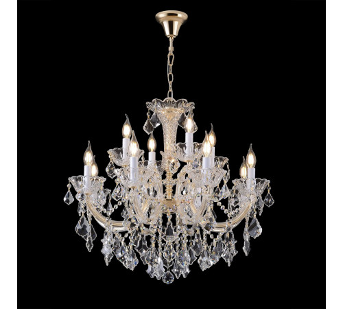 Подвесная люстра Crystal Lux CRISTELLE SP8+4 GOLD