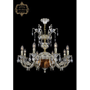 Подвесная люстра Art Classic 31.22.8.KR175SP.250IT.GW.Sp.Amber.1C