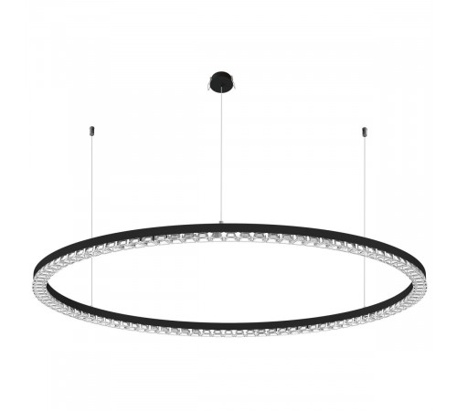Подвесная люстра Arlight SP-DIAMOND-R1250-80W Warm3000 (BK, 45 deg, 230V, TRIAC) 054491 Подвесная люстра Arlight SP-DIAMOND-R1250-80W Warm3000 (BK, 45 deg, 230V, TRIAC) 054491