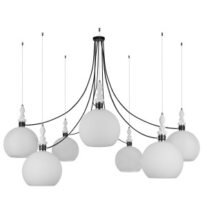 Подвесная люстра 33 Идеи PND182.07.17CH.003BL-S37WH