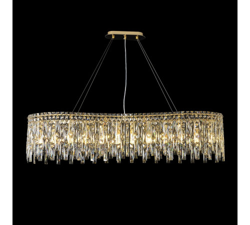 Подвесная люстра Crystal Lux ABRIL SP12 L1200 GOLD Подвесная люстра Crystal Lux ABRIL SP12 L1200 GOLD