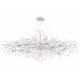 Подвесная люстра Crystal Lux REINA V2 SP12 L1500 SILVER PATINA