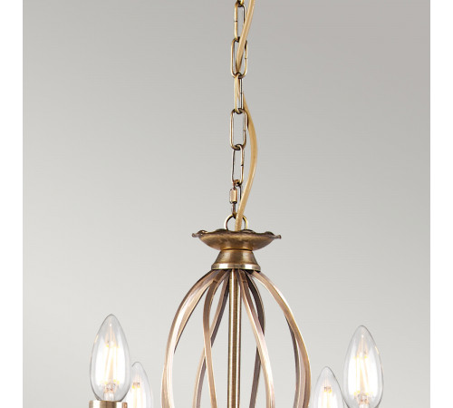 Подвесная люстра Elstead Lighting AG8-AGED-BRASS