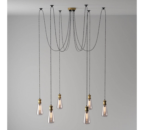 Подвесная люстра De Markt Фьюжн 21 392017206