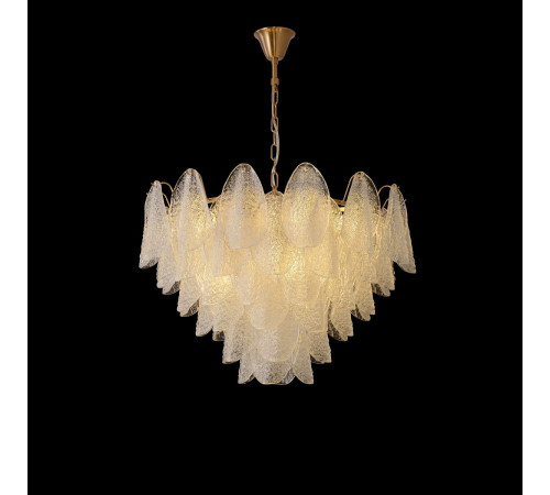 Подвесная люстра Crystal Lux EMILIA SP12 BRASS