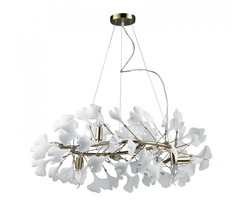 Подвесная люстра Delight Collection 10881P/R800 gold/white Подвесная люстра Delight Collection 10881P/R800 gold/white