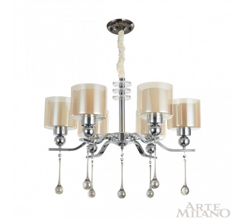 Потолочная люстра Arte Milano Neapolis 279207/6 Ni