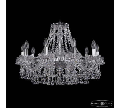Подвесная люстра Bohemia Ivele Crystal 1409/10/240 Ni Подвесная люстра Bohemia Ivele Crystal 1409/10/240 Ni