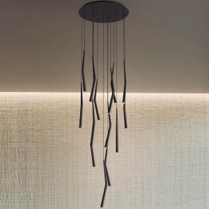 Подвесная люстра Mantra Boomerang 9373+9240 (14L)