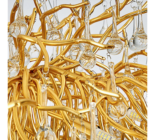 Подвесная люстра ImperiumLoft Droplet Chandelier Circle 213701-22 Подвесная люстра ImperiumLoft Droplet Chandelier Circle 213701-22