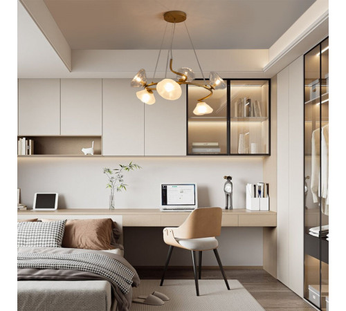 Подвесная люстра Freya Bless FR5567PL-06G