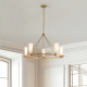 Подвесная люстра Elstead Lighting KRISTY5-DG-OPAL