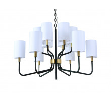 Подвесная люстра Newport 35212/С black+brass М0071697