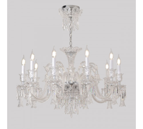 Подвесная люстра Crystal Lux VERSAILLES SP10 CHROME