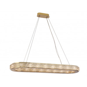 Подвесная люстра Newport Melody 8560/100 C oval gold polished М0070796