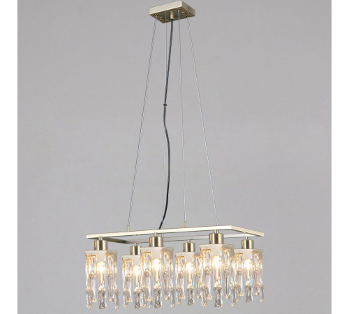 Подвесная люстра Illumico IL3601-6PSQ-26 AB DS