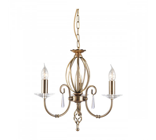 Подвесная люстра Elstead Lighting AG3-AGED-BRASS