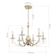 Подвесная люстра ST Luce Элеганс SL1405.203.06