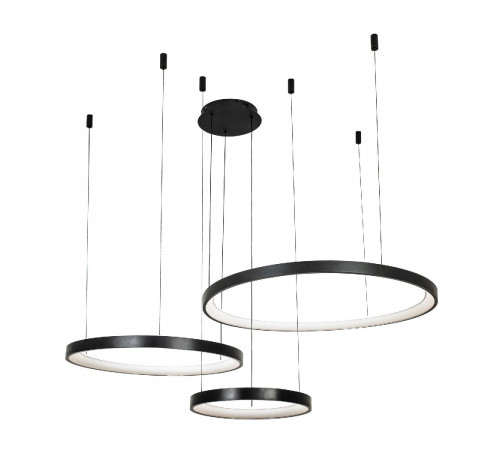 Подвесная люстра LED4U L8806-800-580-380 BK Подвесная люстра LED4U L8806-800-580-380 BK