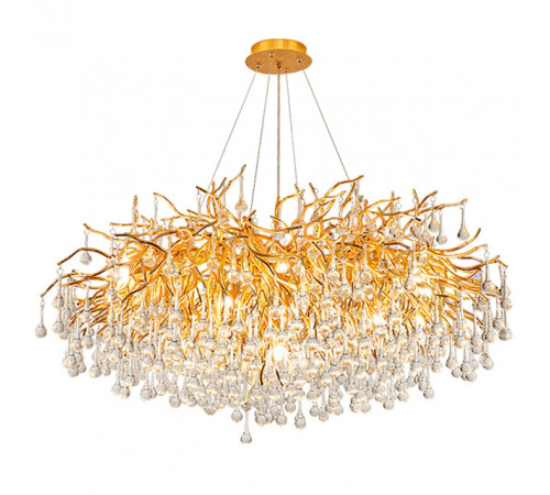 Подвесная люстра ImperiumLoft Droplet Chandelier Circle 213701-22 Подвесная люстра ImperiumLoft Droplet Chandelier Circle 213701-22