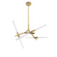Подвесная люстра Loft IT Agnes 10399/6 GD