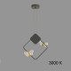 Подвесной светильник ImperiumLoft Babetta Geometry 212870-23
