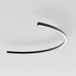 Подвесной светильник Arlight SP-LINE-HANG-ARC-C3535-D1500-53W Day4000 (BLACK, 230V) (Металл) 034035(2)