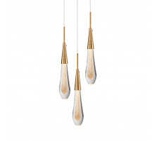 Подвесной светильник DeLight Collection Pour DZ1018P-3 brass
