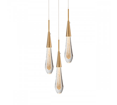 Подвесной светильник DeLight Collection Pour DZ1018P-3 brass