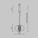 Подвесной светильник Maytoni Memetics MOD406PL-L8B3K