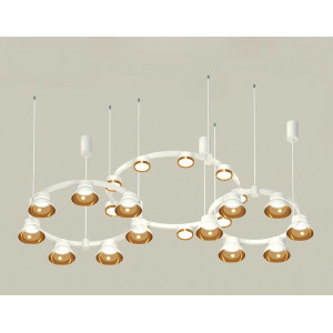 Комплект подвесного светильника Ambrella Light Techno Ring XR92082000 (A9208x3, C9241, C9236, C9236, N8144, N8124)