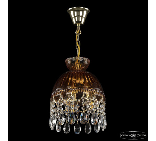 Подвесной светильник Bohemia Ivele Crystal 5478/22 G Amber/M-1G Подвесной светильник Bohemia Ivele Crystal 5478/22 G Amber/M-1G