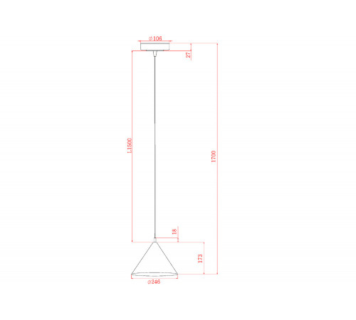 Подвесной светильник Arte Lamp Lark A7103SP-1WH