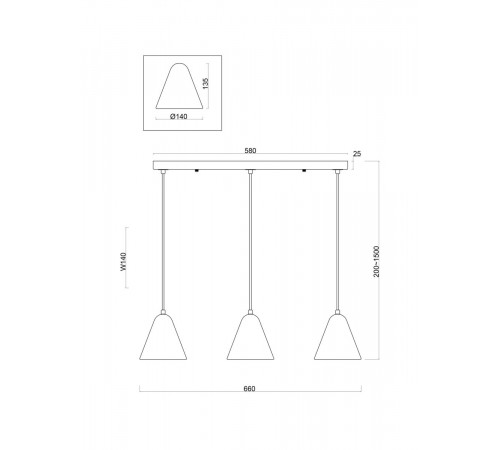 Подвесной светильник Freya Falke Market FR8004PL-03WG
