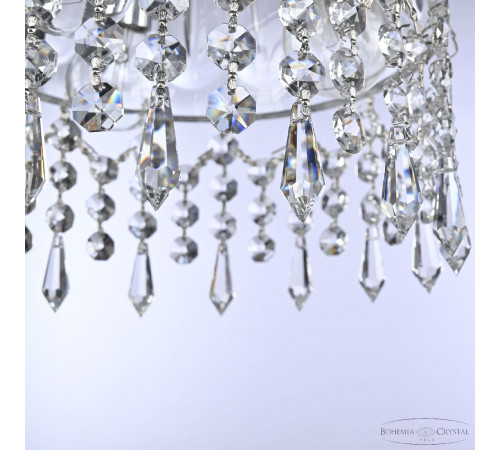 Подвесной светильник Bohemia Ivele Crystal 5478/22 Ni Clear/M-1H Drops Подвесной светильник Bohemia Ivele Crystal 5478/22 Ni Clear/M-1H Drops