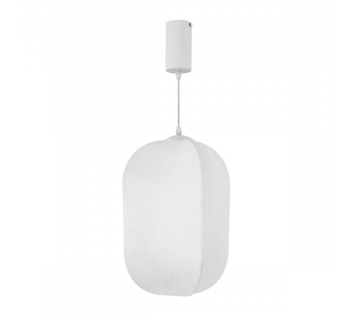 Подвесной светильник Arlight SP-SETA-HANG-L410х300-7W Warm2700 (WH, 320 deg, 230V) (IP20, Натуральный шелк) 056883