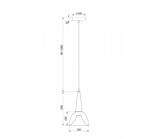 Подвесной светильник Freya Noria FR8009PL-01GB