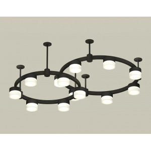 Комплект подвесного светильника Ambrella Light Techno Ring XR92221002 (A9222, A9227, C9238, C9232, N8401)