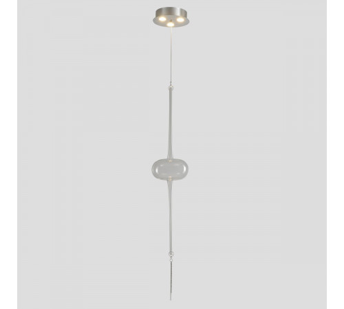 Подвесной светильник Crystal Lux GLASS SP3W LED CHROME Подвесной светильник Crystal Lux GLASS SP3W LED CHROME