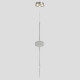 Подвесной светильник Crystal Lux GLASS SP3W LED CHROME