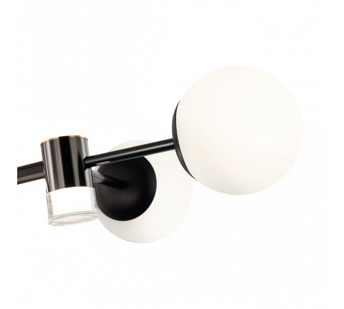 Подвесной светильник Arte Milano Ferrara 277010/8 BK/GD