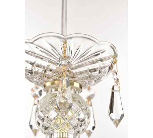 Подвесной светильник Bohemia Ivele Crystal 14781P/22 G Drops Подвесной светильник Bohemia Ivele Crystal 14781P/22 G Drops
