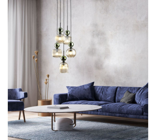 Подвесной светильник TK Lighting 11149 Sophia Green Cognac a071835