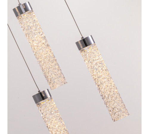 Подвесной светильник Delight Collection MD24030028-5A chrome/clear Подвесной светильник Delight Collection MD24030028-5A chrome/clear