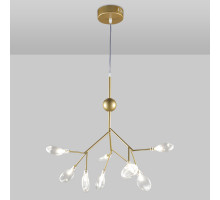 Подвесной светильник Natali Kovaltseva GRACE 75554/9С GOLD SATIN