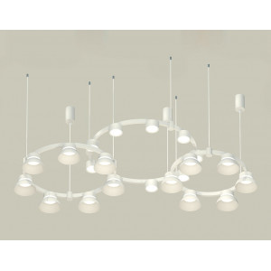 Комплект подвесного светильника Ambrella Light Techno Ring XR92082010 (A9208x3, C9241, C9236, C9231, N8112, N8140)