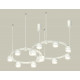 Комплект подвесного светильника Ambrella Light Techno Ring XR92081005 (A9208x2, C9236, C9231, N8477)