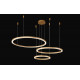 Подвесной светодиодный светильник Crystal Lux FORTUNA SP158W LED D400+600+800 GOLD